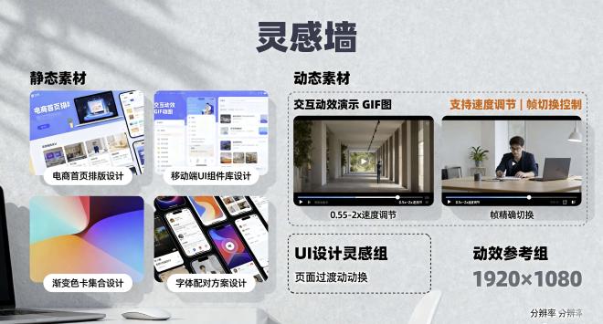 内容创作者灵感墙截图