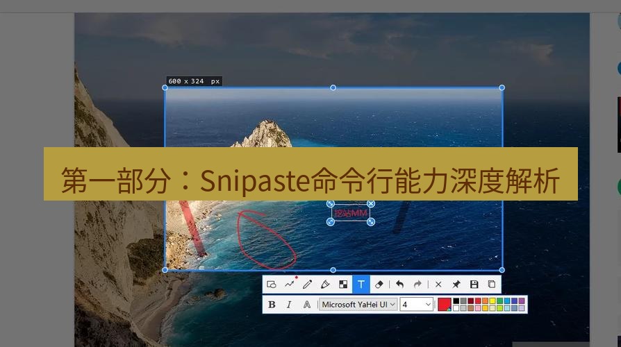 snipaste 第一部分：Snipaste命令行能力深度解析