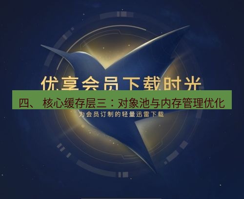snipaste 四、 核心缓存层三：对象池与内存管理优化