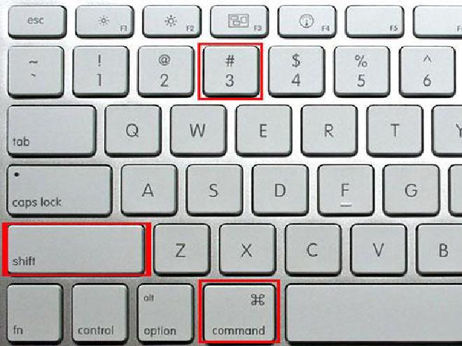 Mac截屏键盘快捷键
