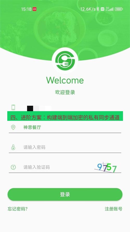 截图软件 四、进阶方案：构建端到端加密的私有同步通道