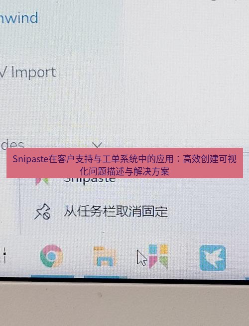 snipaste Snipaste在客户支持与工单系统中的应用：高效创建可视化问题描述与解决方案