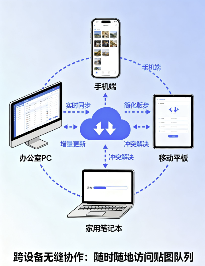 跨设备-云同步功能界面