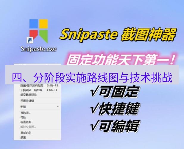 snipaste 四、分阶段实施路线图与技术挑战
