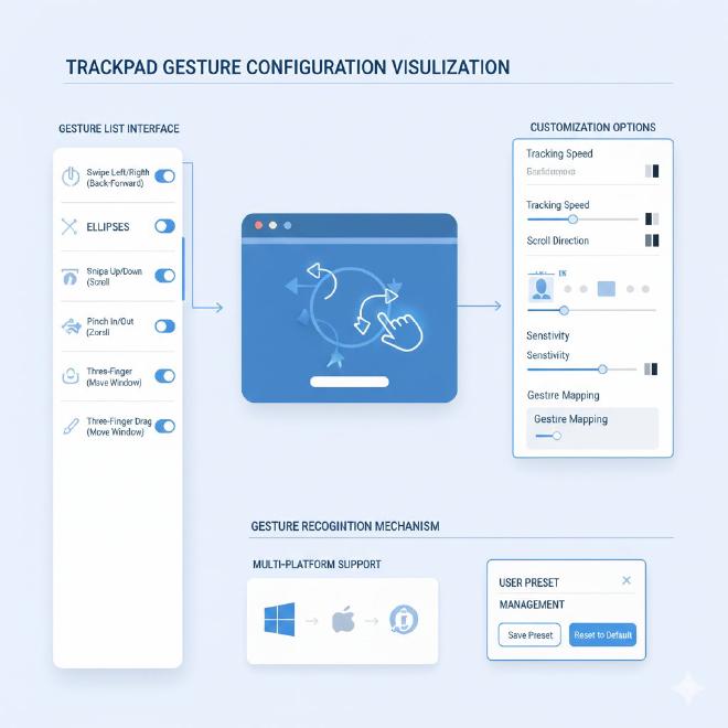 触摸板手势基础配置
