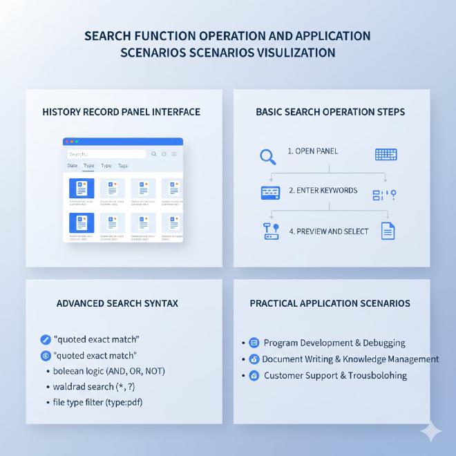 检索功能操作与应用场景